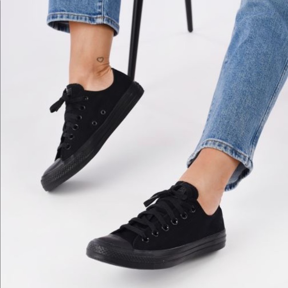 Converse Shoes - Converse All Star Low Top Monochrome Sneakers